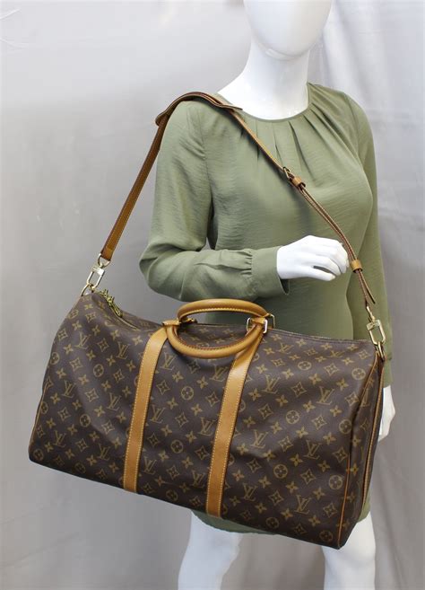 louis vuitton keepall 50b|louis vuitton monogram keepall 50.